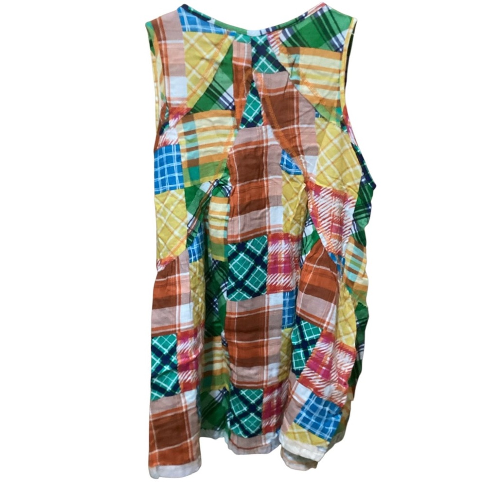 Ces Femme Multi Color Patchwork Mini Sundress (NW… - image 9